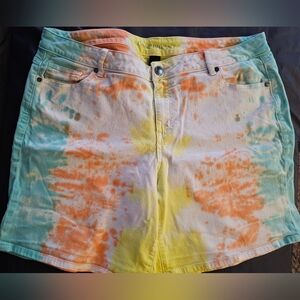 Lane Bryant women's jeans in size 18 Tie Dye